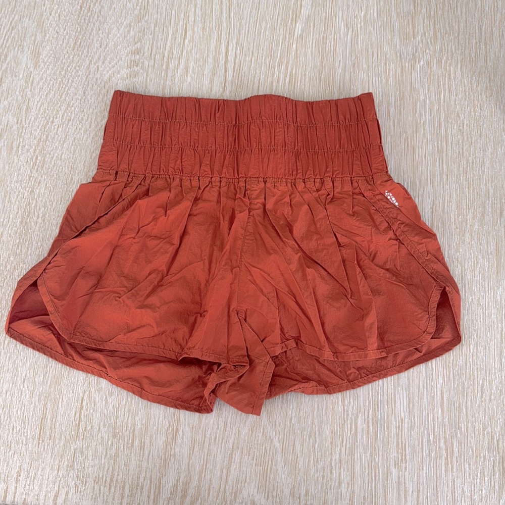 FP Movement by Free People The Way Home shorts in a burnt orange